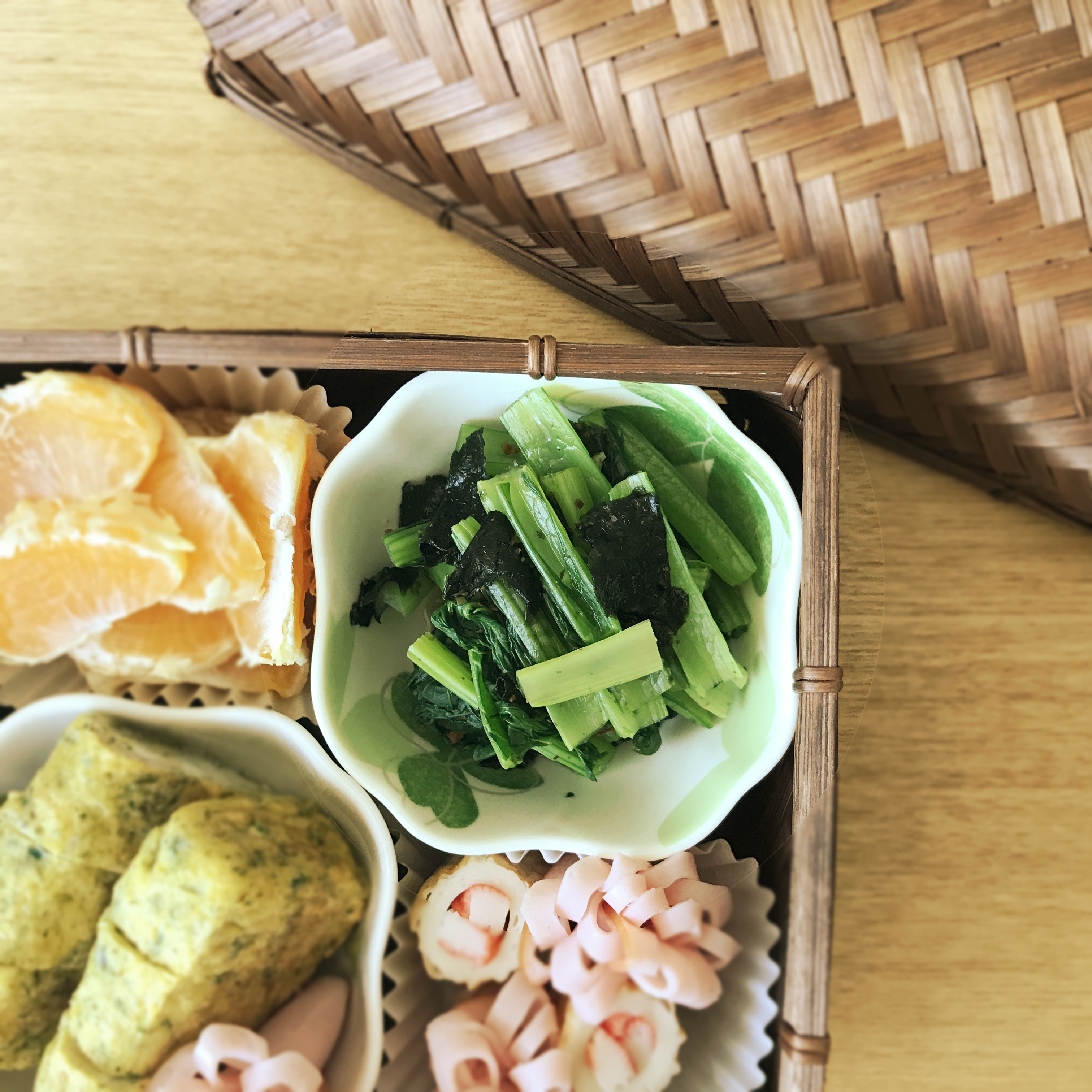 小松菜のおひたし 海鮮だし